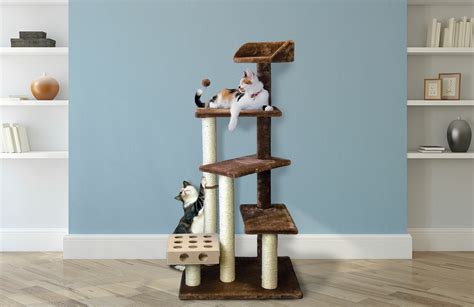 This Carolina Pine <strong>tree</strong> features mixed bristle and cashmere branch tips and is trimmed with moss-dusted pine cones. . Wayfair cat trees